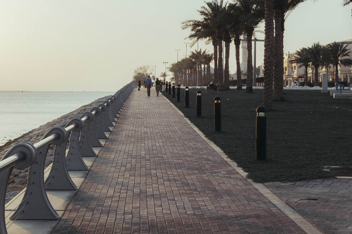 Running in Abu Dhabi